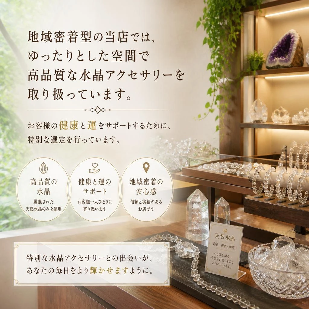 2. 吉祥寺の「クリスタルショップ elfhame」の特徴