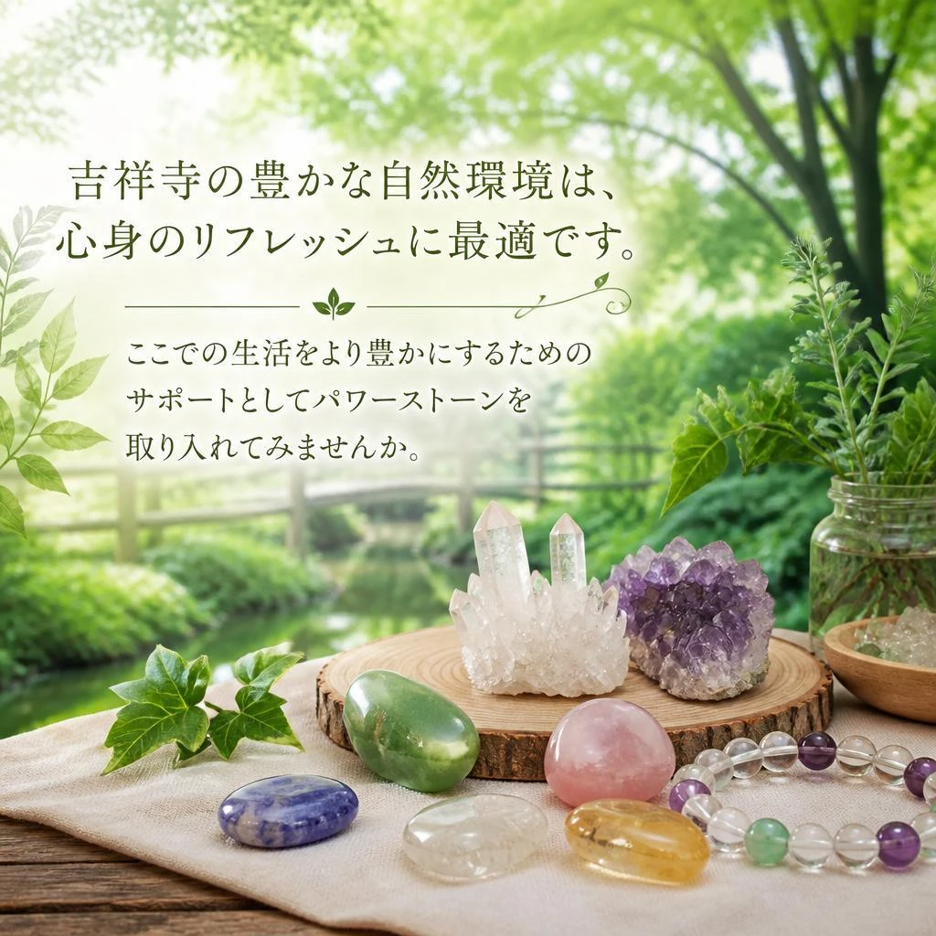 吉祥寺の自然と調和した生き方