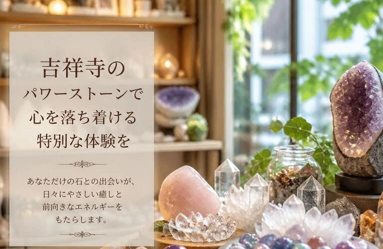 吉祥寺のパワーストーンで心を落ち着ける特別な体験を