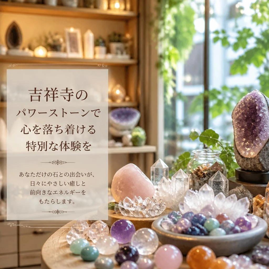 吉祥寺のパワーストーンで心を落ち着ける特別な体験を
