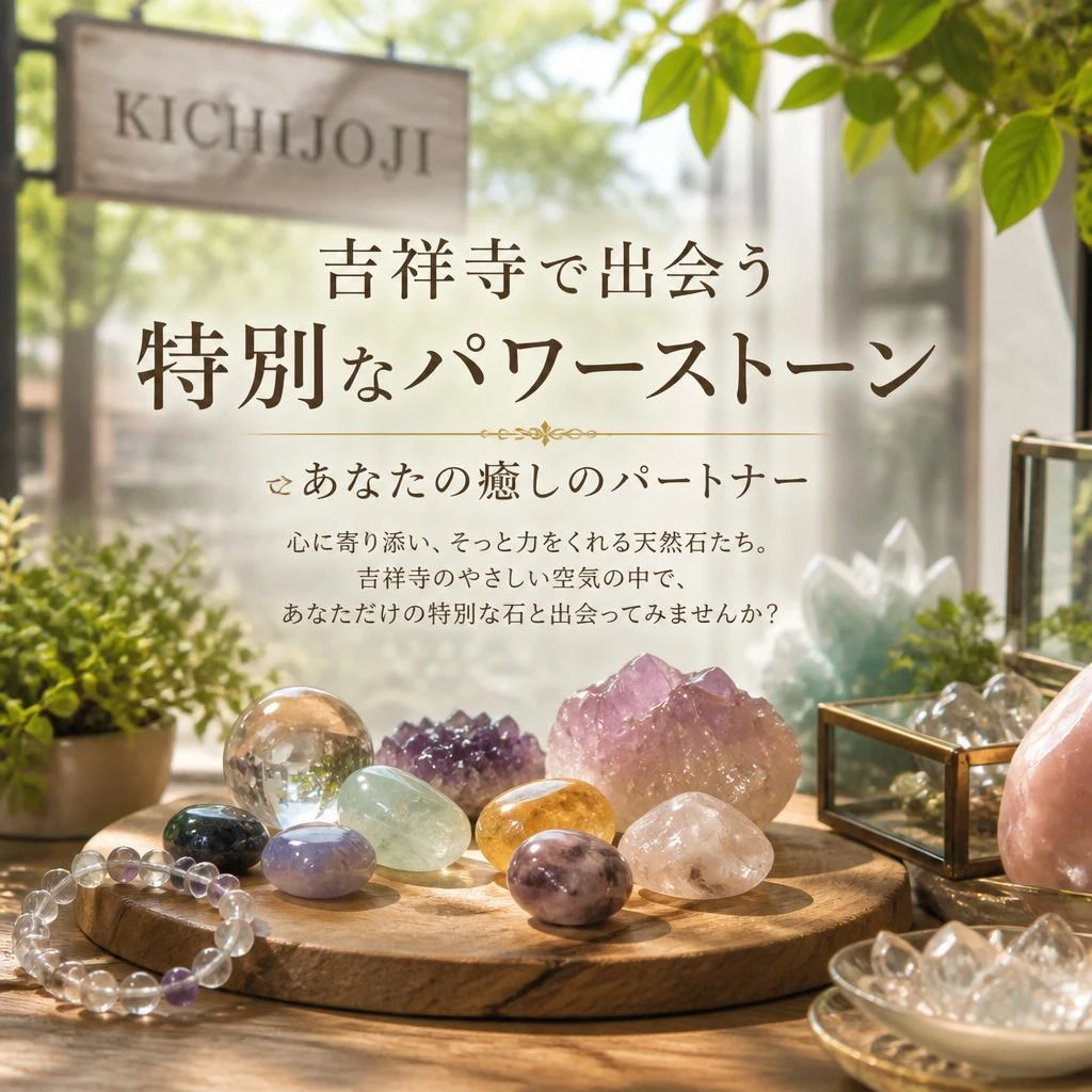 吉祥寺で出会う特別なパワーストーン、あなたの癒しのパートナー