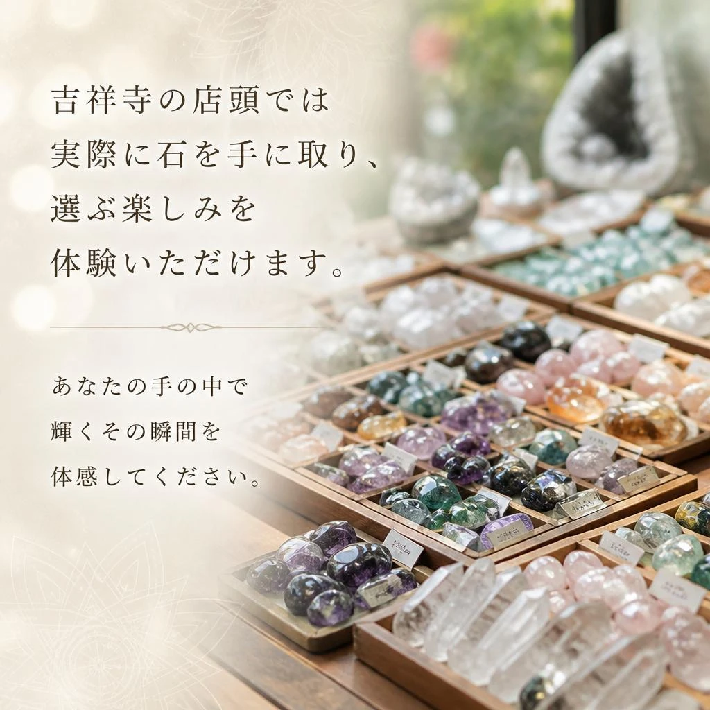 パワーストーンの魅力を体験